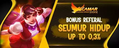 BONUS REFFERAL 0.3 SEUMUR HIDUP promotion banner